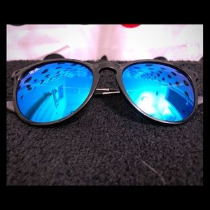 Blue Erika ray ban sun glasses
